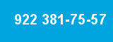 922 381-75-57